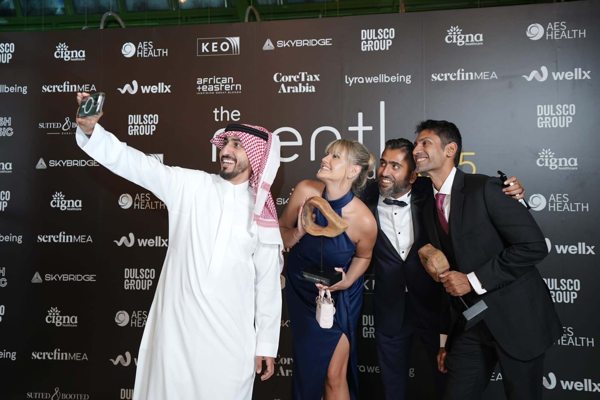 Champions of well-being crowned at the mentl awards 2025