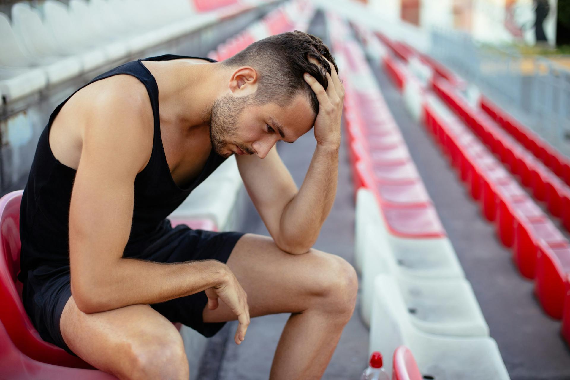 Why even superhuman elite athletes suffer mental stress