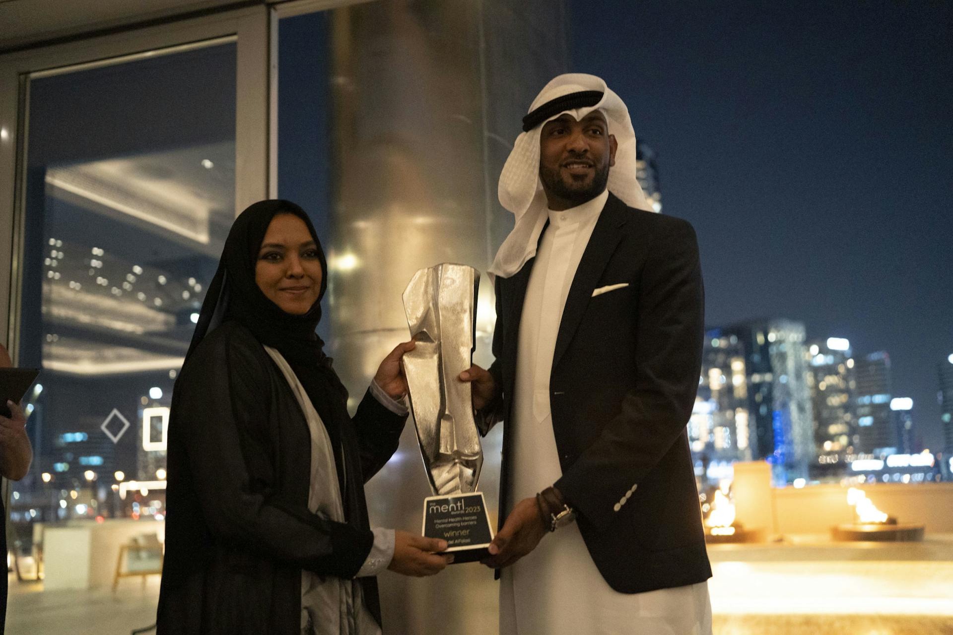 Brave Emirati named Mental Health Hero