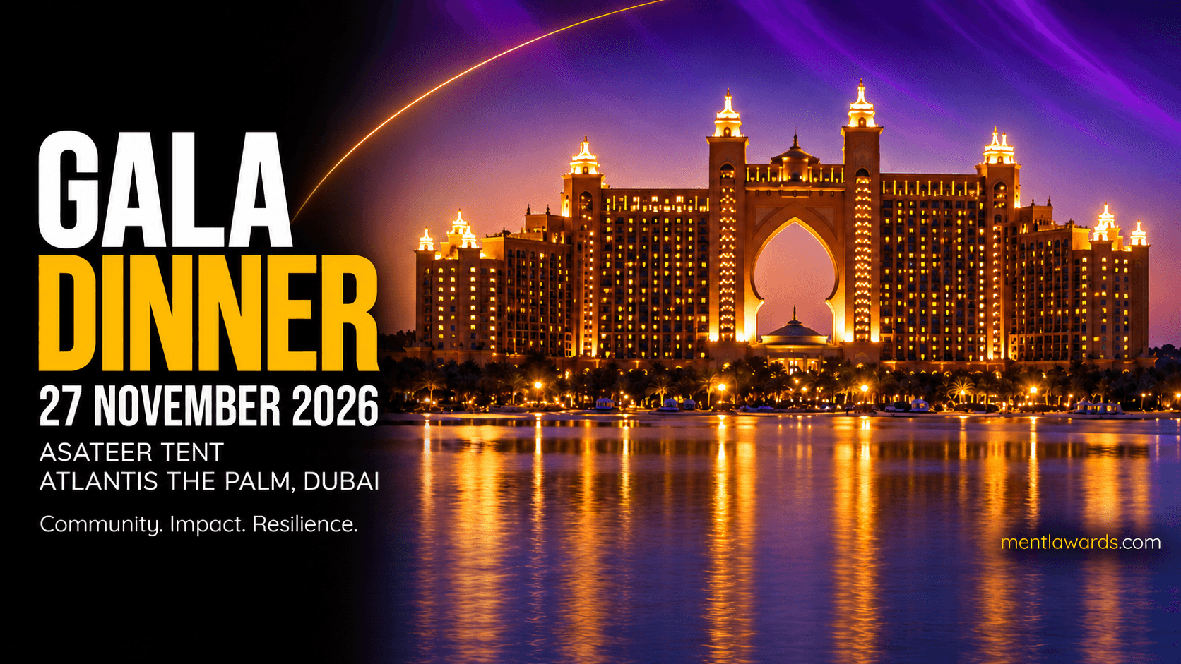 The mentl awards 2026: Atlantis gala confirmed, entries extended to 12 October